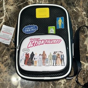 Loungefly Star Wars Vintage Action Figures Limited Edition Crossbody Backpack